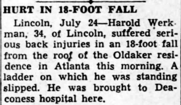 Clipping from The Decatur Herald